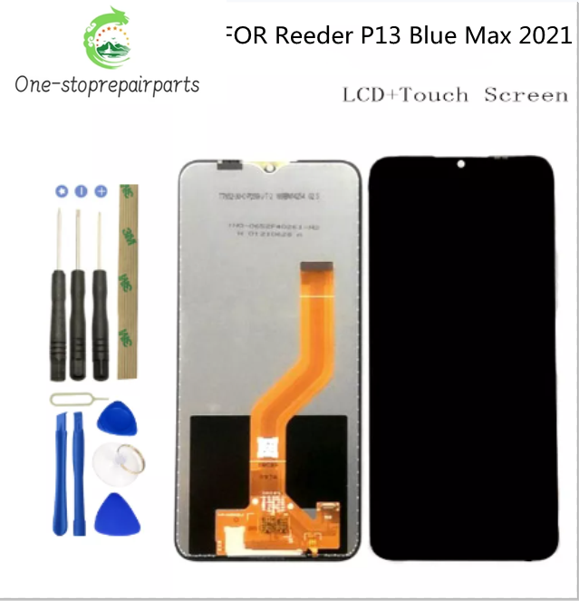 6.52" For Reeder P13 Blue Max 2021 LCD Display + Touch Screen Assembly Replacement For P13Blue Max Smartphone Display Other Brand Phone repair parts