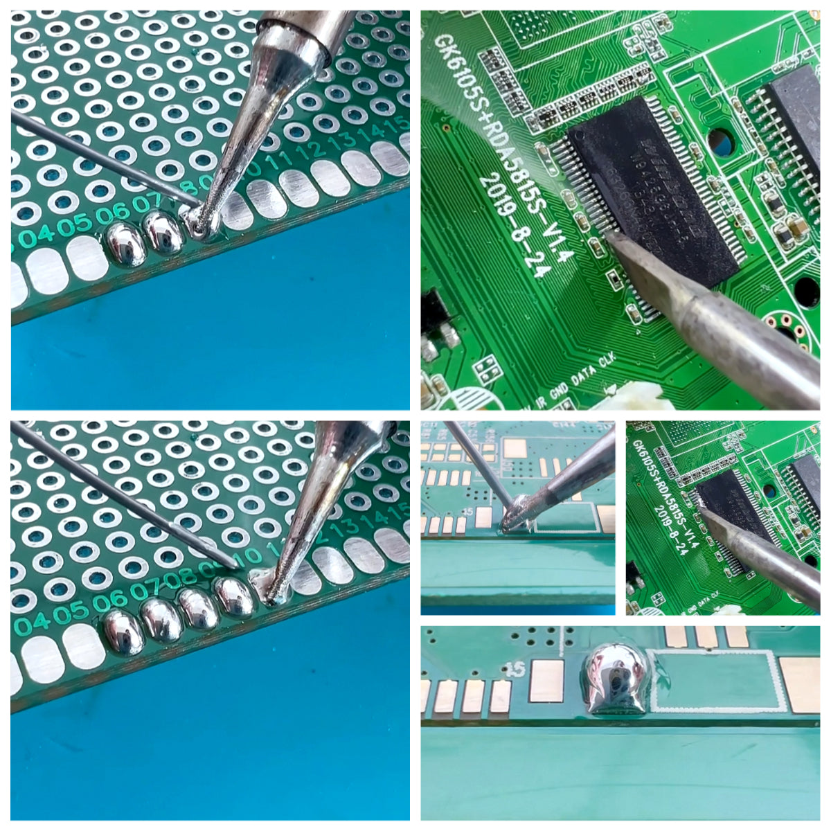 High purity solder wire 63 low temperature with flux rosin core welding household electric soldering iron lead-free solder wire Repair tools