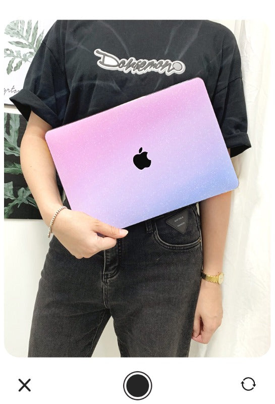Frosted gradual change color protective case for MacBook Air Pro 11 "12" 13 "14" 15 "16" Neo A3404 A3426 A3427 A3428 A3429 A3449 A3448 A3434 A3403 A3186 A3402 A3401 A3112 A3185 A3114 A3241 A3113 A3240 Laptop accessories