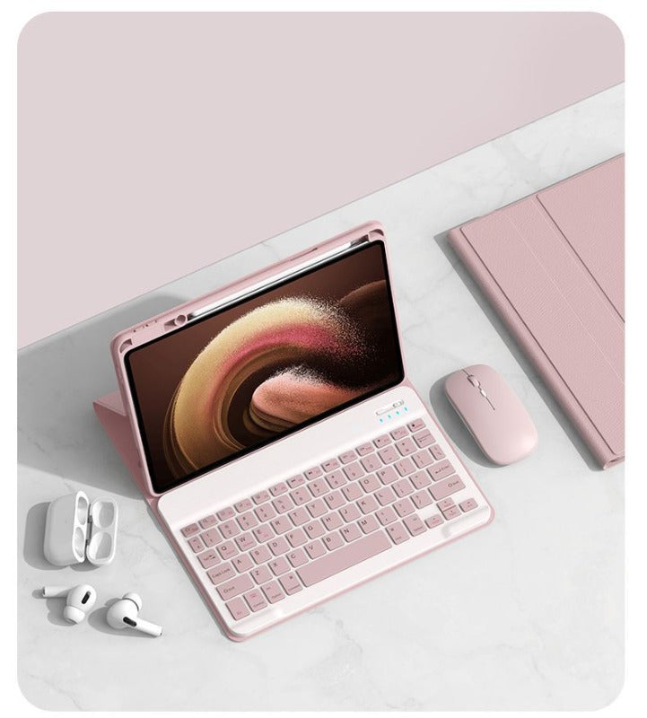 Suitable for Huawei Tablet MatePad 11.5S SE 11 2024  11.5 2025/2026 Smart Touch Bluetooth Keyboard Leather Case Pen Slot Case Protective Accessories