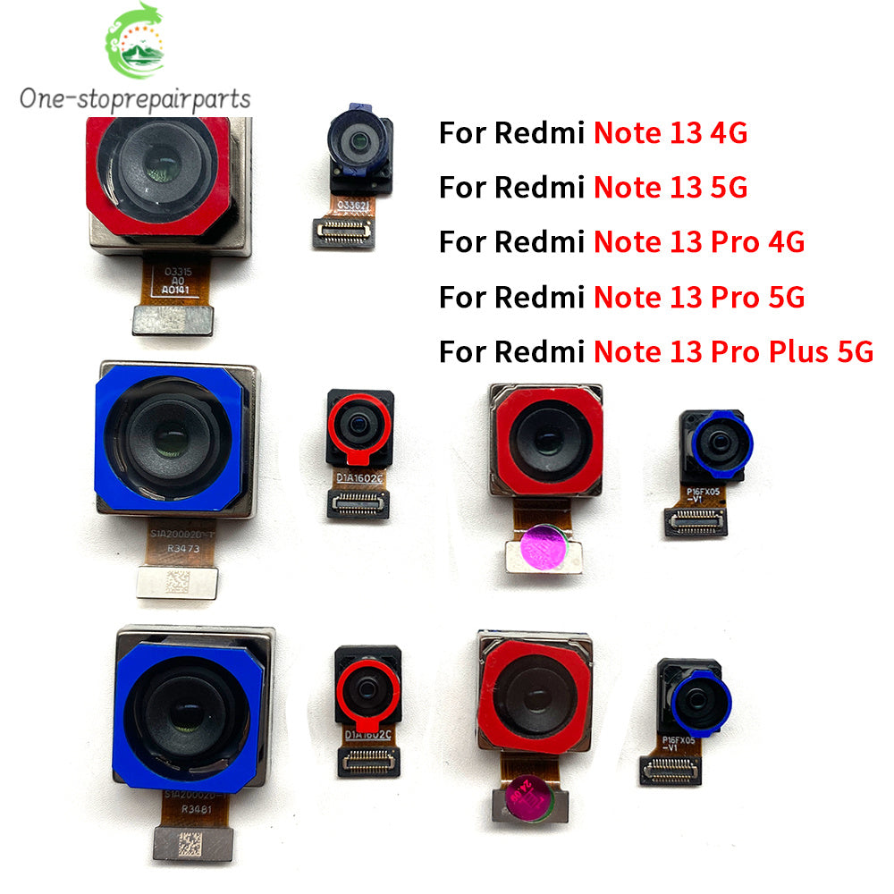 Front Camera Flex Back Rear Camera Module Flex Cable For Xiaomi Redmi Note 13 Pro Plus 4G 5G Xiaomi  Xiao mi phone repair parts