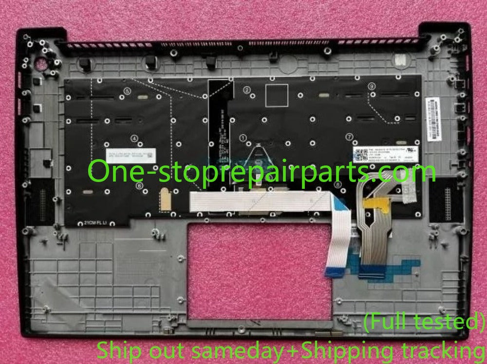 Upper case for Lenovo  Thinkpad P1 X1 Extreme Gen 5 topcase palmrest Backlight Fingerprint NO WWAN 5M11D12000 5M11D12001 5M11D12002