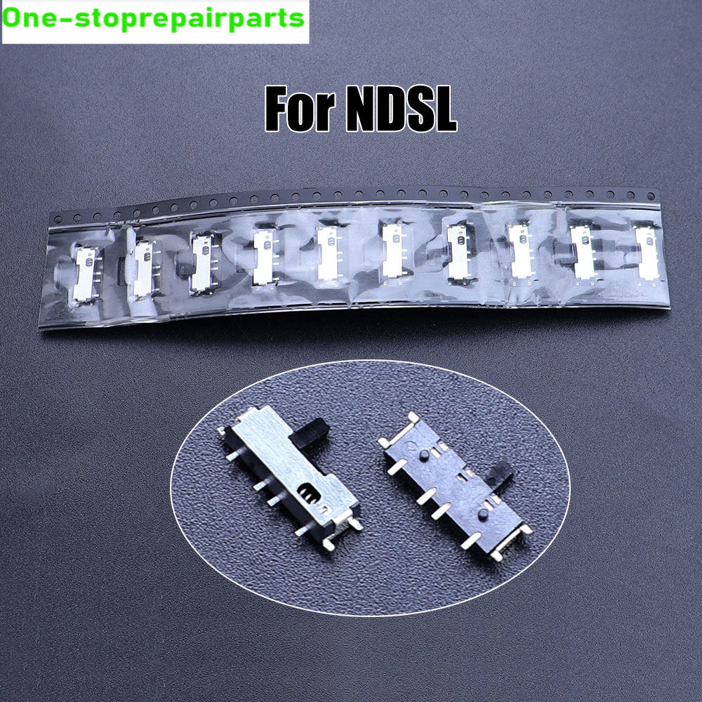 2-10PCS For DS Lite NDSL Game Console Replacement Power Switch Button On Off Micro Switch Slide Key Accessories Game console repair parts