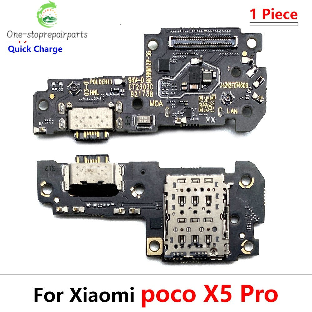 50Pcs USB Charger Dock Connector Charging Port Micro Flex Cable For Motorola Moto F3 F4 F5 X3 X4 X5 X6 M3 M4 M5 M5s Pro 4G 5G GT Motorola phone repair parts