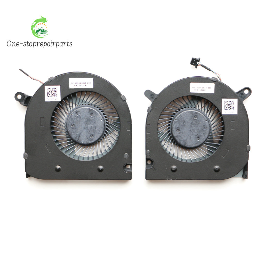 New Original LAPTOP CPU GPU Cooling Fan FOR DELL P89F G3-3590 G5-5500 G5-5505 04NYWG 0160GM Dell laptop repair parts
