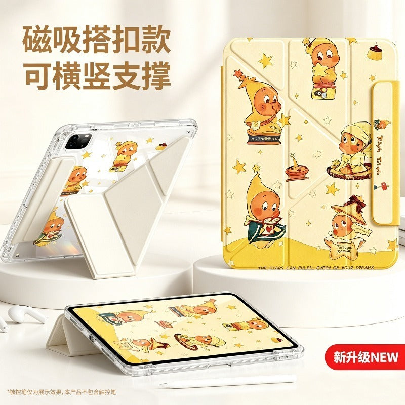 For huawei tablet case matepad115s case 11 with pen slot 2025 new air12 soft light version Pro12.2 transparent se10.4 For glory x10pro throw pillow star 11.5s Tablet Accessories