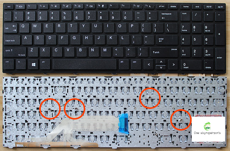 (Shipping fee not include)适用for惠普PROBOOK 450 G5 455 G5 470 G5 650 G4 650 G5笔记本键盘