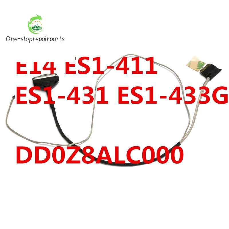 NEW LAPTOP LED LCD Cable For ACER E14 14 ES1-411 ES1-431 N15Q5 Z8A DD0Z8ALC000 Acer laptop repair parts