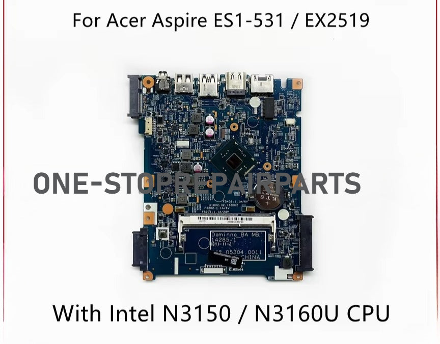 14285-1 For Acer Aspire ES1-531 EX2519 Laptop Motherboard With Intel N3050 N3150 N3710 CPU DDR3 NB.MZ811.001 NB.MZ811.003 Acer laptop repair parts