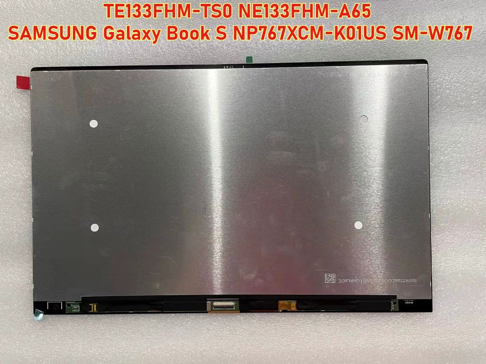 Touch lcd assembly TE133FHM-TS0 NE133FHM-A65 For SAMSUNG Galaxy Book S NP767XCM-K01US SM-W767 NP767XCM 767XCL Samsung laptop repair parts