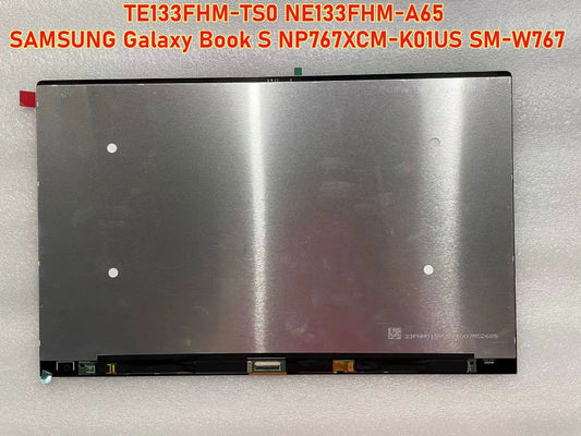 Touch lcd assembly TE133FHM-TS0 NE133FHM-A65 For SAMSUNG Galaxy Book S NP767XCM-K01US SM-W767 NP767XCM 767XCL Samsung laptop repair parts