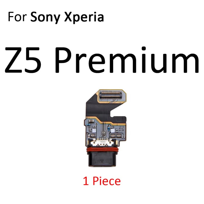 Power Charging Connector Plug Port Dock Board Flex Cable For Sony Xperia XA X M5 M4 E5 Z3 Z4 Z5 Compact Premium Plus Performance Sony phone repair parts