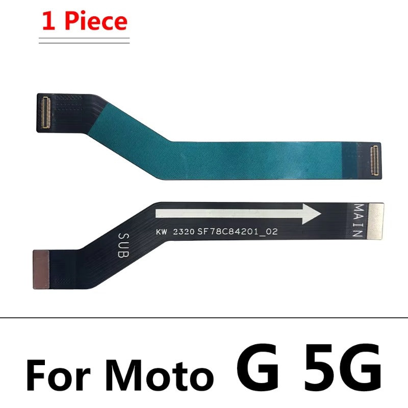 10Pcs, Main Board Motherboard Connector Board Flex Cable For Moto Motorola G 5G Plus G Power Play Gtylus 5G 2021 2022 2023 Motorola phone repair parts