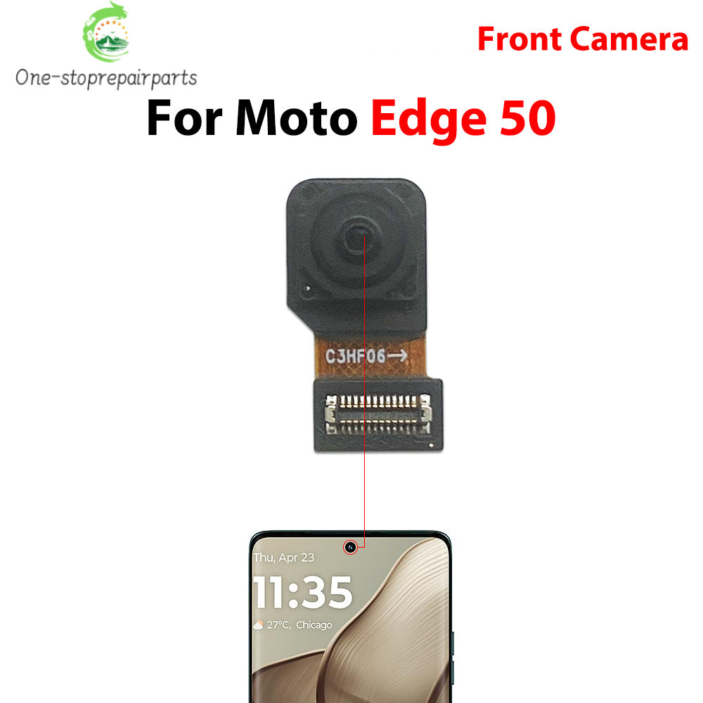 Front Camera Flex Front Back Rear Camera Module Flex Cable For Motorola Moto Edge 20 30 40 50 Neo Fusion Lite Pro Motorola phone repair parts