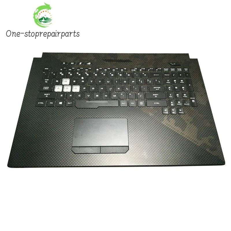 RU/US Backlit Keyboard for ASUS ROG Strix Scar II GL704 GL704S7CM GL704GM GL704GV GL704GV-DS74 GL704GW Palmrest Upper Case COVER  ASUS Laptop repair parts