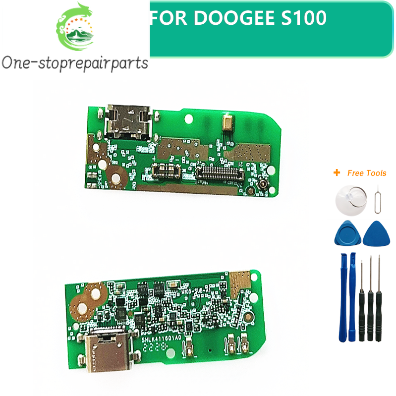 For Doogee V max Plus S110 S100 S118 V30 pro V31GT V30T Original USB Board Charging Dock Connector Mobile Phone Repair Parts Doogee phone repair parts