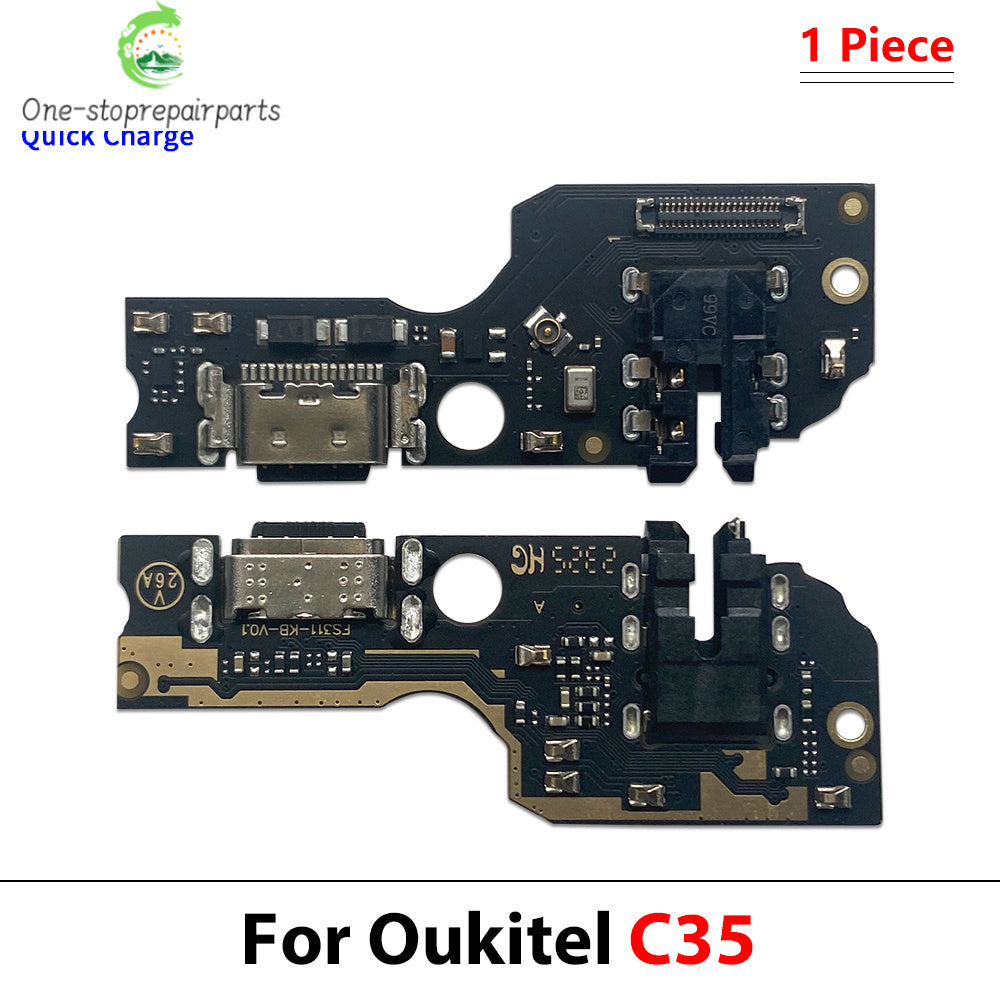 USB Charger Charging Port Connector Flex Cable For Blackview A52 A70 A80 A95 Mage 1 Oscal C80 Tab 11 12 13 Tiger 12 Oukitel C35  Blackview phone repair parts