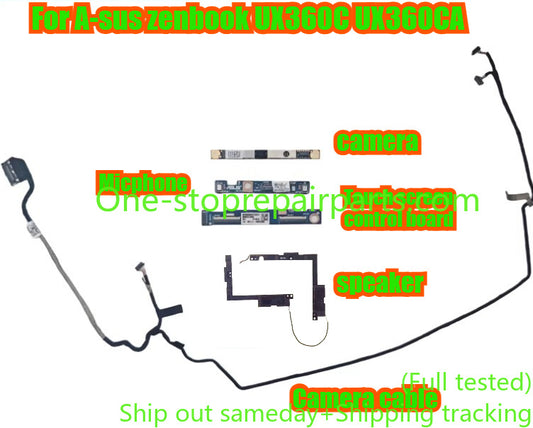 For Asus zenbook UX360C UX360CA camera camera cable touch screen board microphone speaker