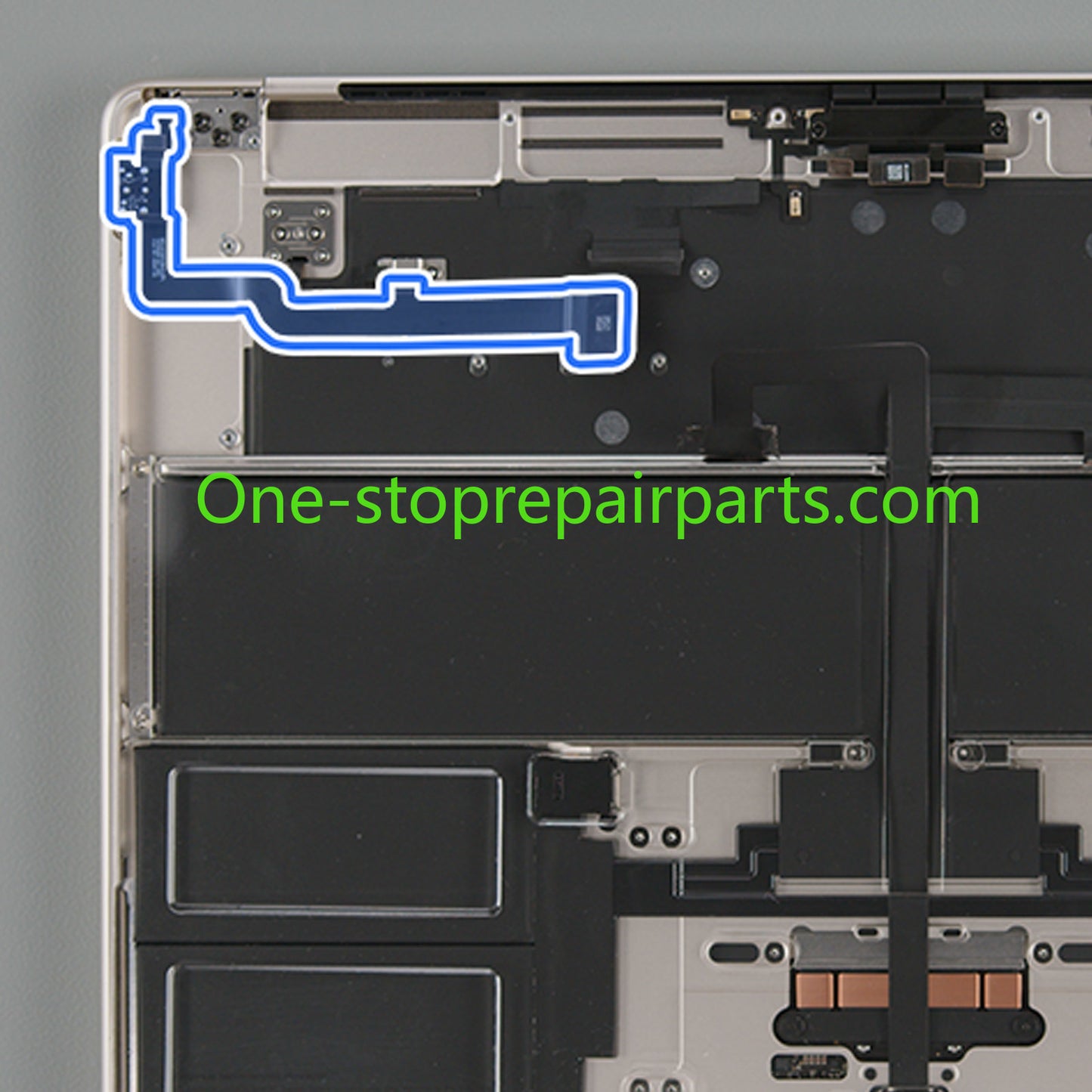 Laptop A3448 Headphone Jack 3.5mm Audio Board Connector for MacBook Air Retina 15 inch (M5,2026) Lid Sensor Touch ID Link Cable Macbook repair parts