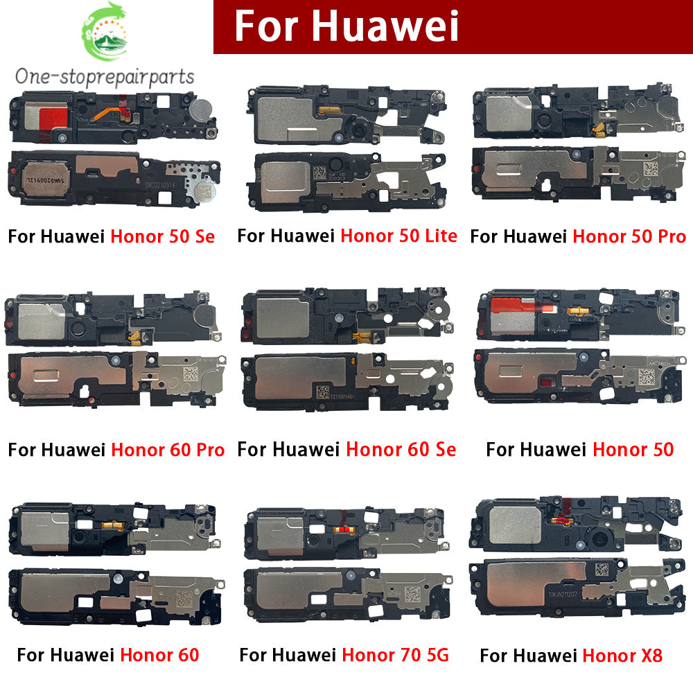 New For Huawei Honor 50 60 70 Pro Lite Se X6s X6 X7 X7A X8 X8A X9 X9A 5G Loud Speaker Buzzer Ringer Loudspeaker Flex Cable Huawei phone repair parts