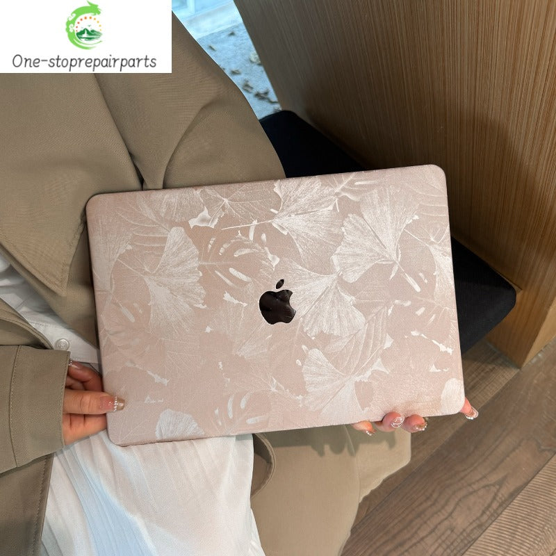 2026 M5Pro silver 2025 for neo Apple notebook macbookair protective case M4 leather 13macbook protective case m3 computer case M2M1 ultra-thin 14-inch 16 soft 15 Laptop accessories
