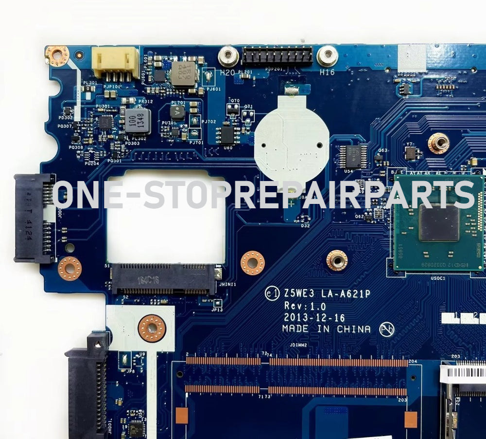 Z5WE3 LA-A621P For Acer Aspire E1-510 E1-510-2500 Laptop Motherboard With N2920 N3520 CPU DDR3 NBY4711002 NBC3A11001 100% Tested Acer laptop repair parts