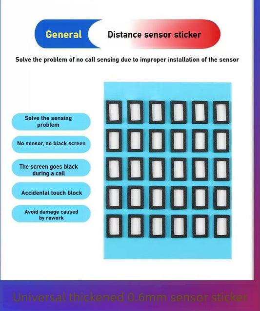 Thickened universal customized induction sticker to solve the problem of induction blocking the call because the installation is not installed properly Phone Repair tools
