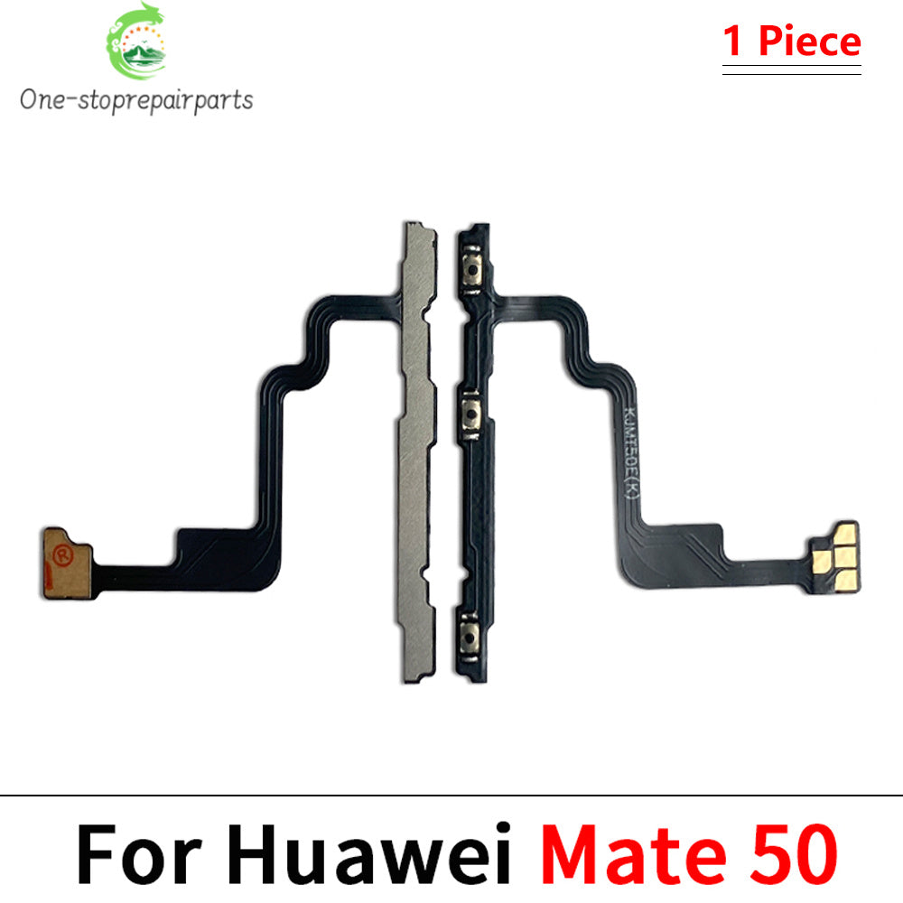 Power Switch On Off Button Volume control Key Button Flex Cable For Huawei Mate 20 30 40 50 60 Pro 50E Huawei phone repair parts