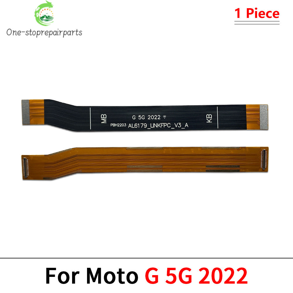 For Moto Motorola G 5G Plus G Power Play Stylus 5G 2021 2022 2023 Main Motherboard Connector Board Mainboard Flex Cable Motorola phone repair parts