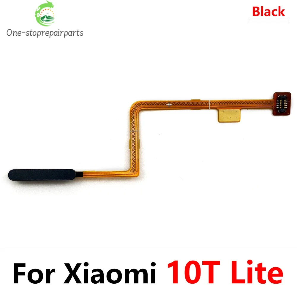New  For Xiaomi Mi 10T 11T Pro / Mi 11 Lite Fingerprint Sensor Home Return Key Menu Button Flex Cable Replacement Parts  Xiaomi  Xiao mi phone repair parts