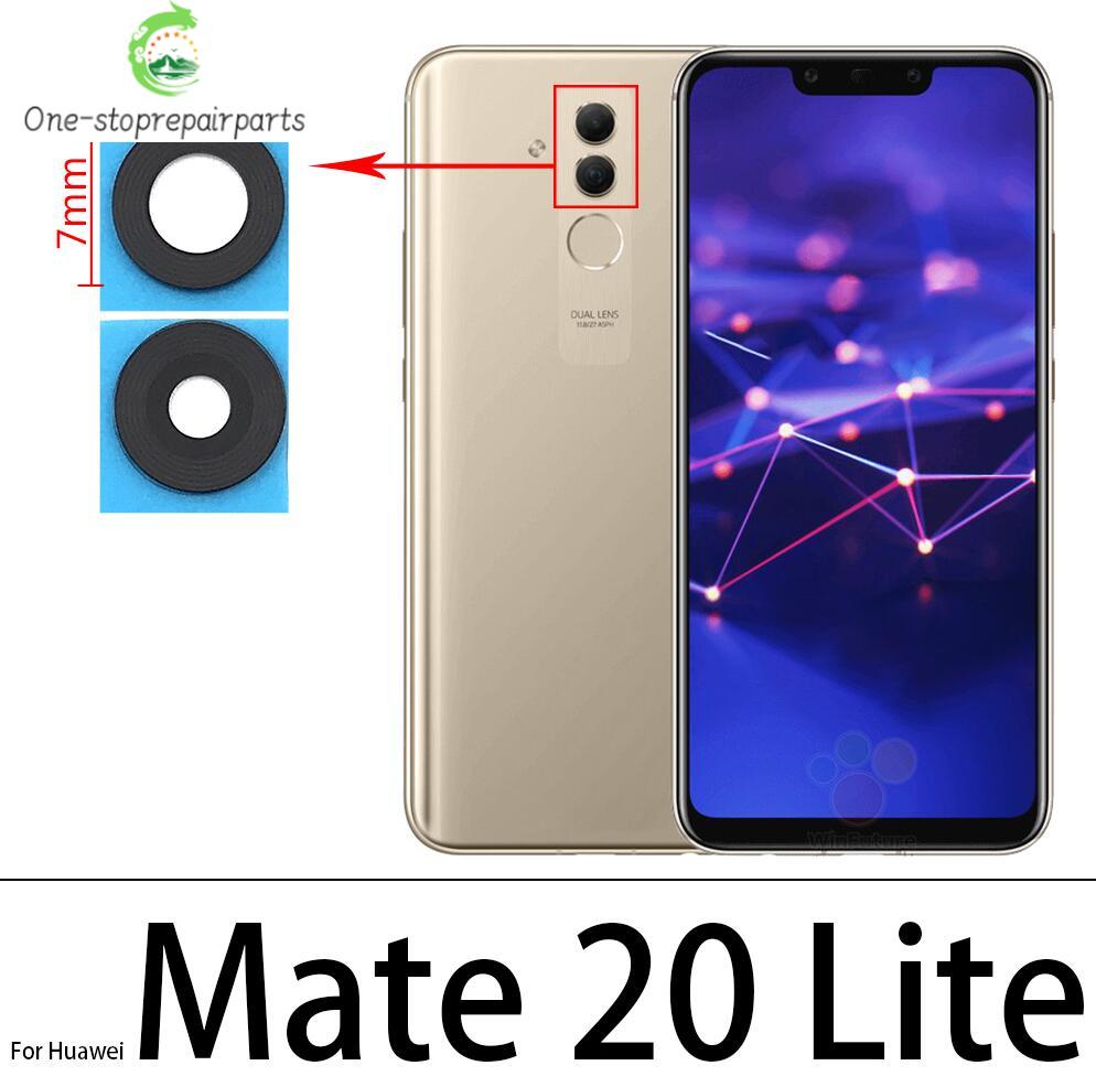 10Pcs/Lot, Rear Back Camera Lens Glass For Huawei Mate 10 30 20 40 50 Pro Lite 20X With Sticker Huawei phone repair parts