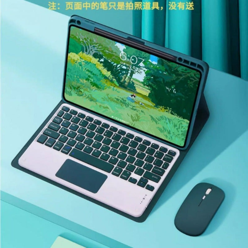 Suitable for Huawei Tablet MatePad 11.5S SE 11 2024  11.5 2025/2026 Smart Touch Bluetooth Keyboard Leather Case Pen Slot Case Protective Accessories