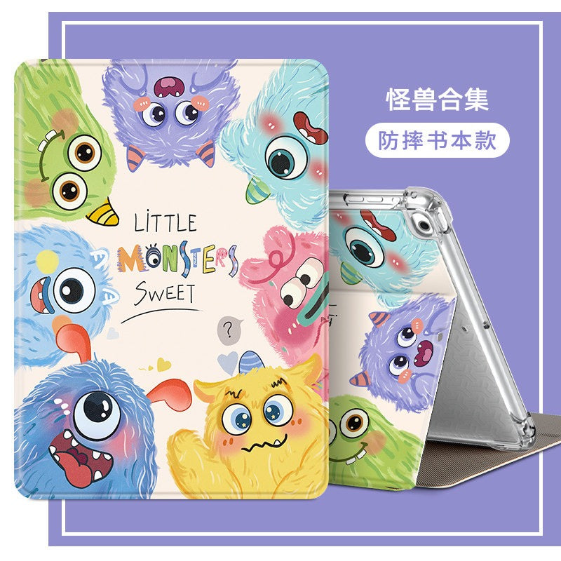 For apple ipad case air2 tablet 2026 new model 2018 silicone mini6/4 case ipad11 8 7 10th 9th generation 2025 anti-drop 2021 inch 9 all-inclusive 5 six Pro11 Tablet Accessories