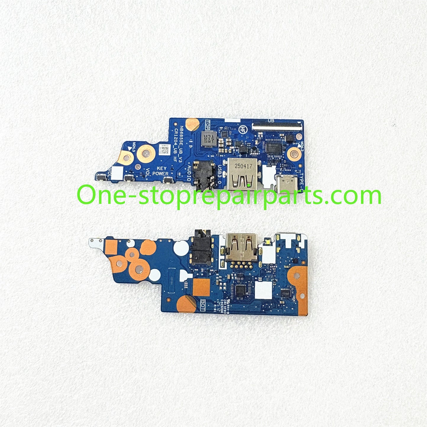 USB I/O board for ASUS Chromebook CR11 CR1104FTA BR1204 CZ1204 90NX08W0-R10010 90NX08U0-R10030 NB6855G NB6855A NB6855E Audo control daughter board