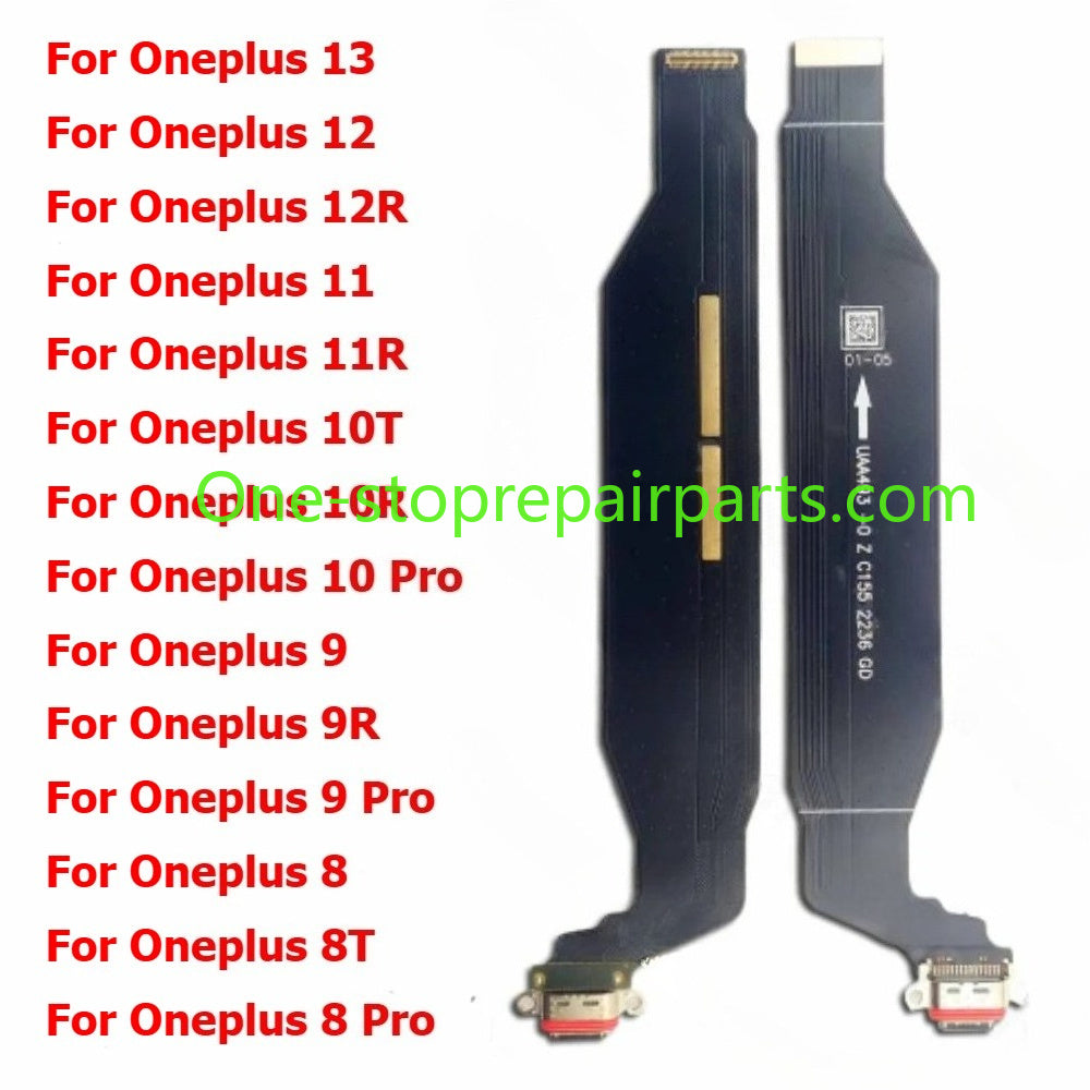 Charge Board For Oneplus 13 12 12R 11 11R 10 10R 10T 9 9R 8 Pro 8T Charging Port Usb Connector PCB Dock Plate Socket OnePlus phone repair parts