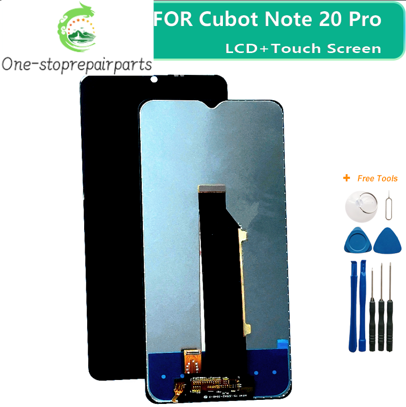 100% Tested For Cubot Note 20 Pro LCD Display + Touch Screen Digitizer Assembly Replacement For Note 20 / Note20 Pro LCD + Glue Other Brand Phone repair parts