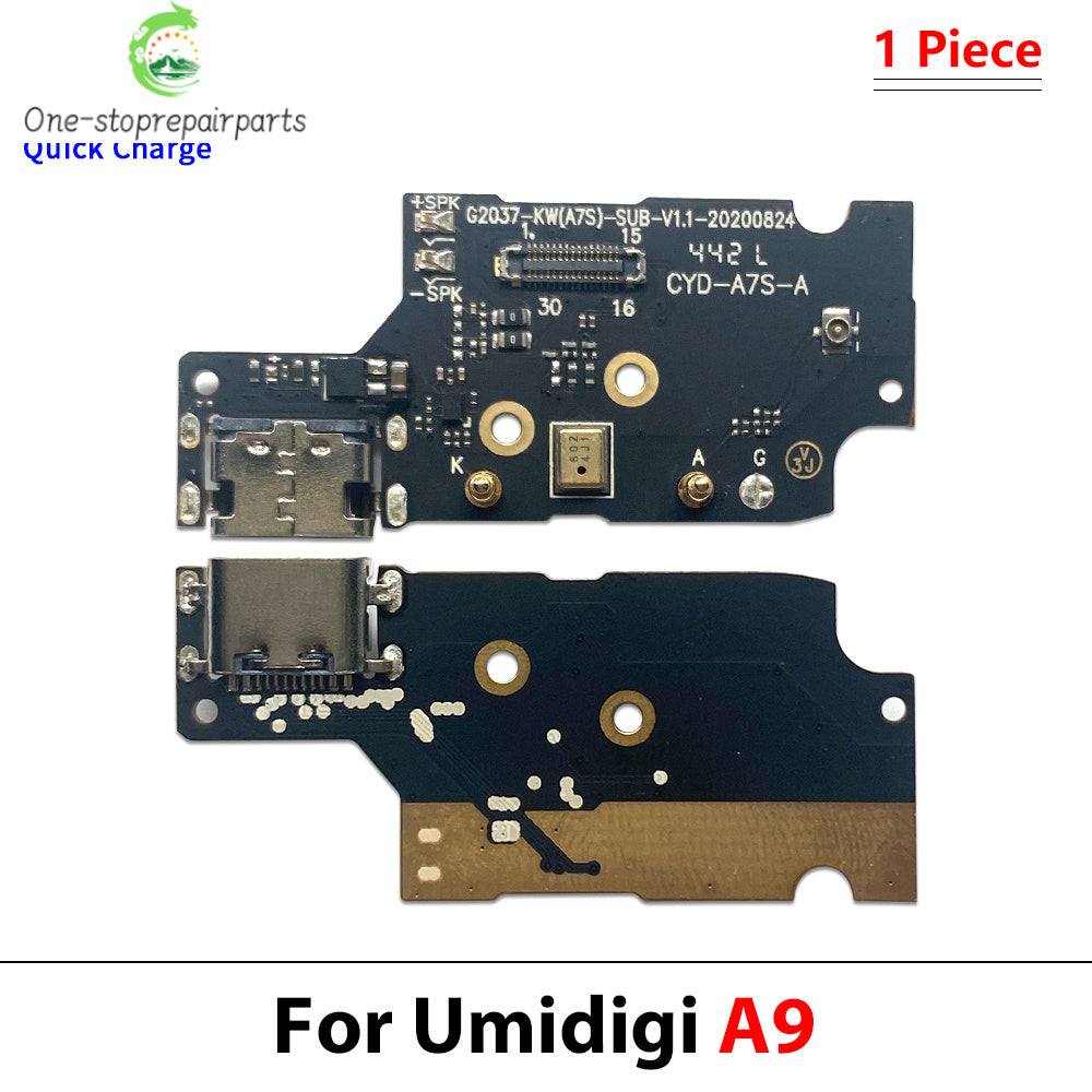 Dock Connector USB Charger Charging Board Port Flex Cable For Umidigi A7 A7s A9 A11 Bison X10 Pro G9 Power 5 A13 A15 F3 G1 G100 Umidigi phone repair parts