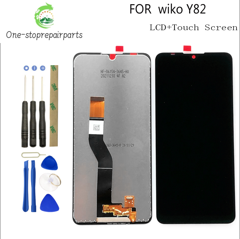 Original For Wiko Y82 LCD Display Touch Panel Screen Digitizer Assembly Sensor Pantalla For Wiko Y82 LCD Other Brand Phone repair parts