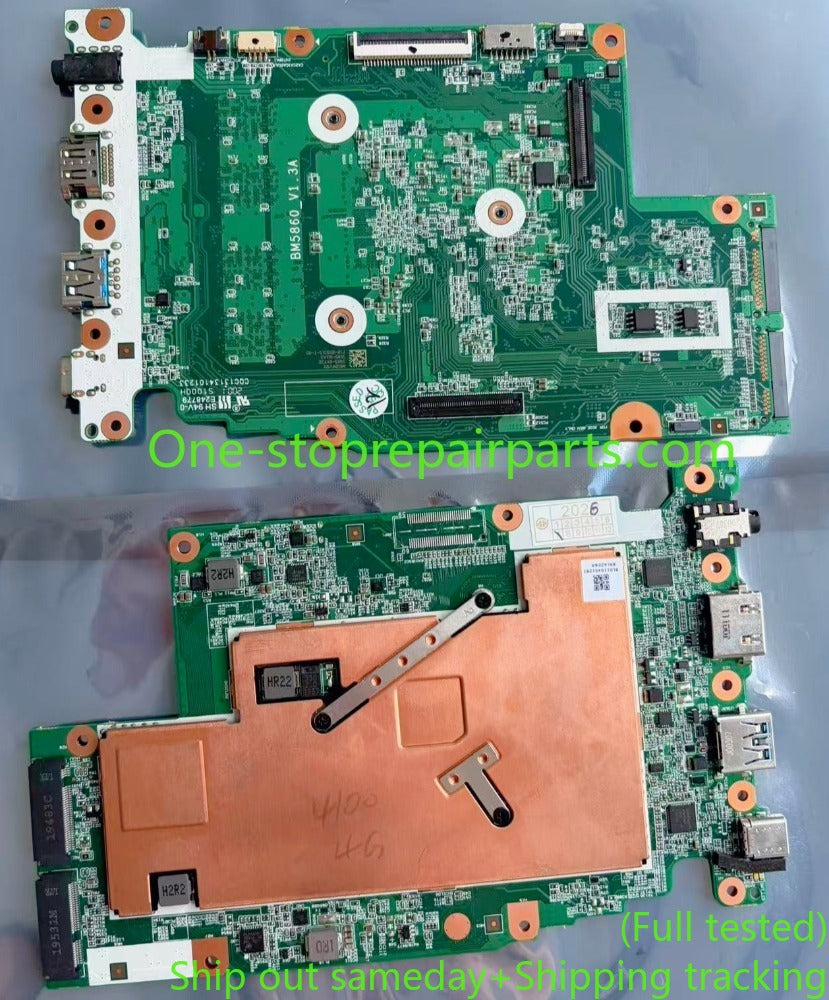 5B21B64366 For Lenovo 100e 2nd Gen WINBook (WINDOWS/81M8) Motherboard - Intel Celeron N4020 (2C / 2T, 1.1 / 2.8GHz, 4MB) 8GB OBRAM; w/SSD Slot
