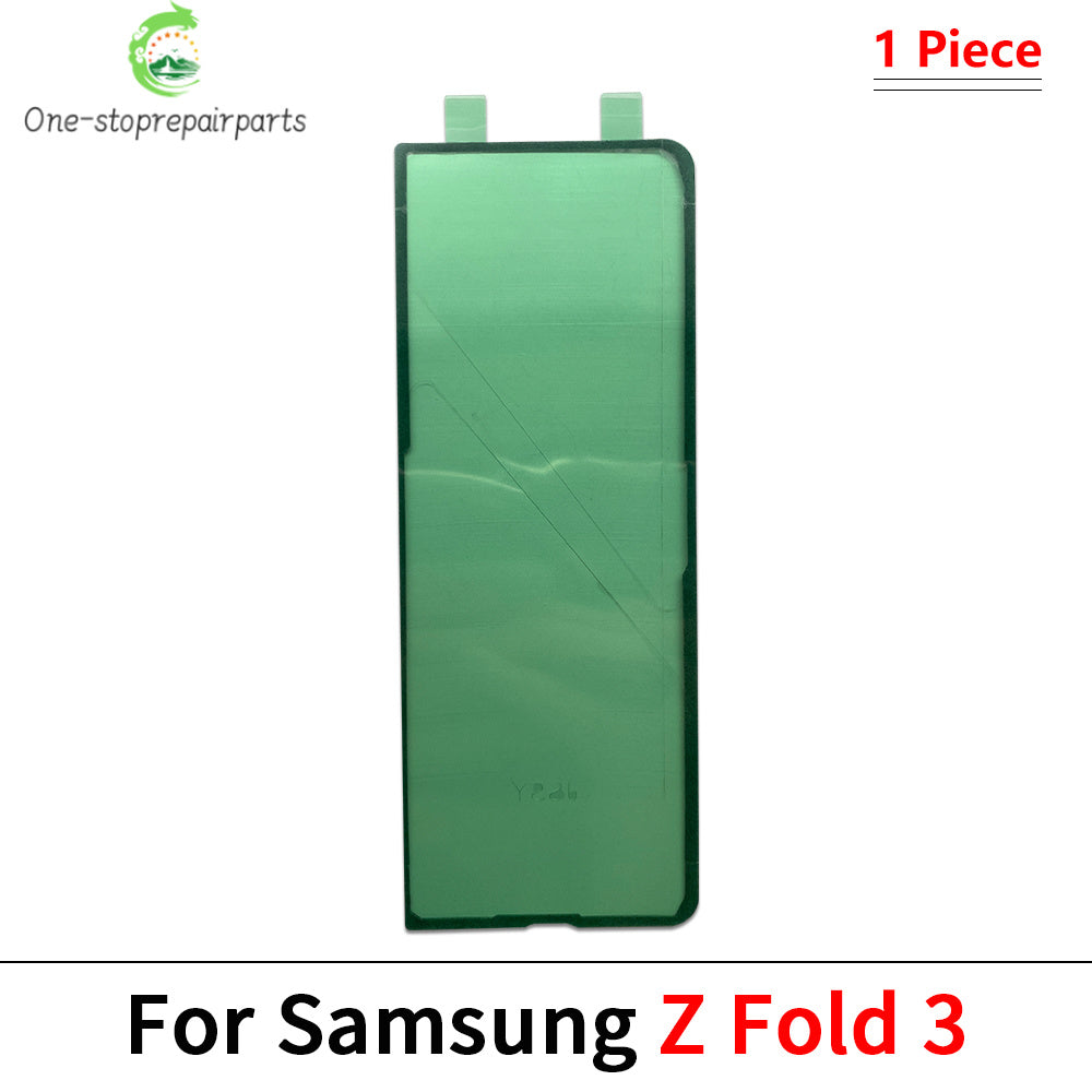 10Pcs/Lot, Back Glass Cover Rear Adhesive For Samsung Z Flip 3 4 5 6 / Z Fold 2 3 4 5 4G 5G  Seal Sticker Glue Repair Samsung phone repair parts