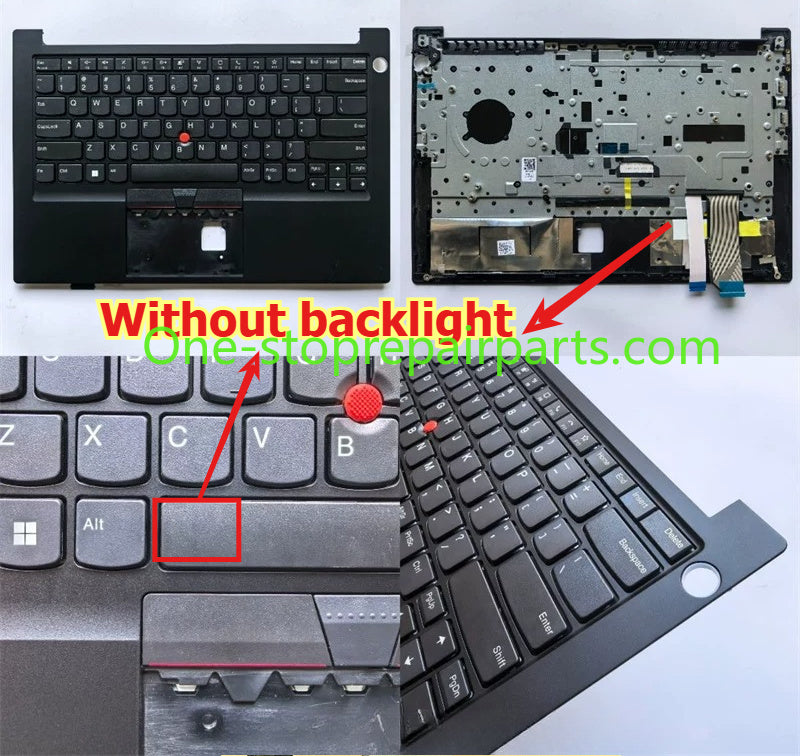 Upper case for  Lenovo  Thinkpad  E14 R14 Gen1 topcase palmrest keyboard 5M10V17039 backlight