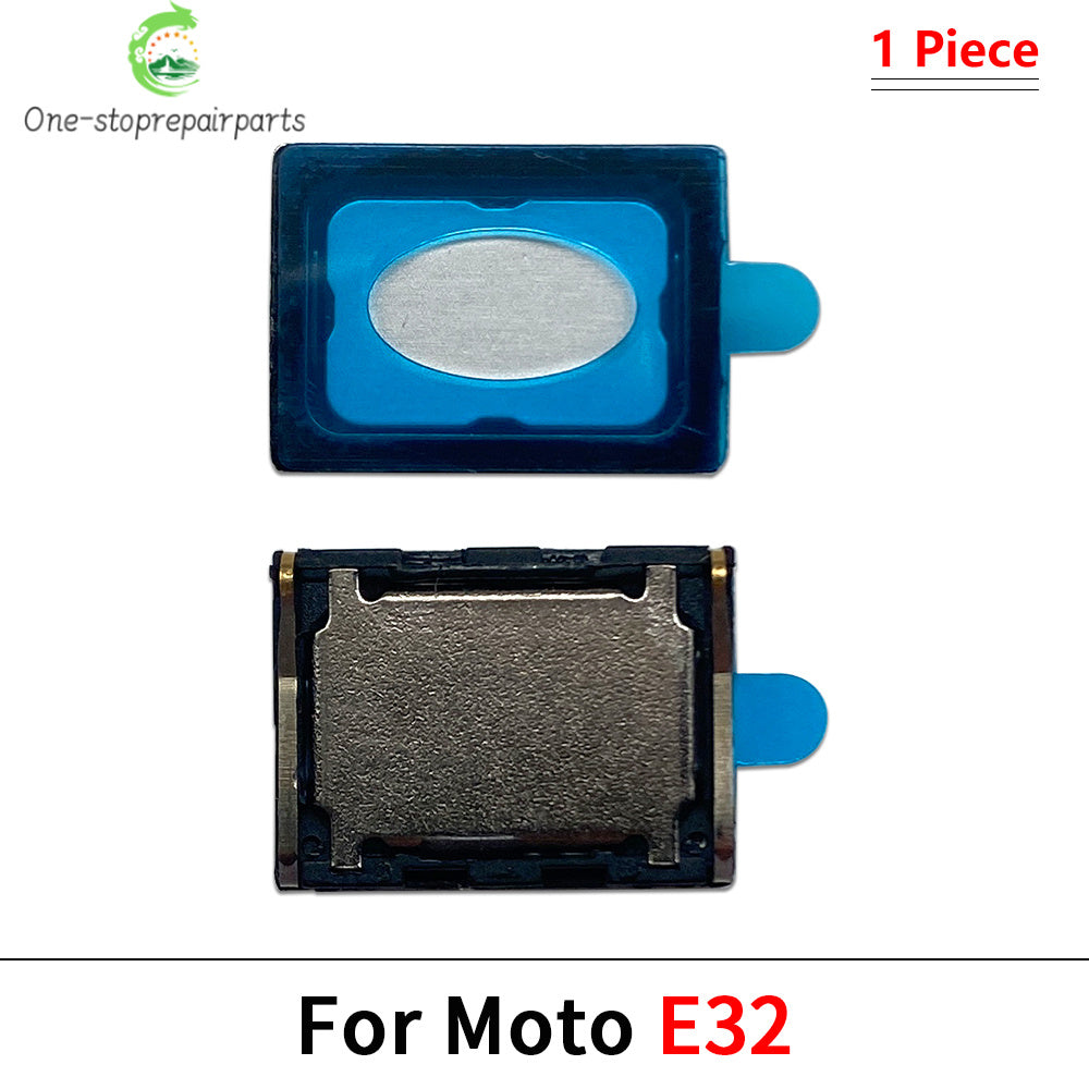 10Pcs, Loud Speaker Loudspeaker Ringer For Moto E20 E22 E13 E32 E30 E40 E6 E7 Plus Play E6s E7i Power Ringer Buzzer Flex Cable Motorola phone repair parts
