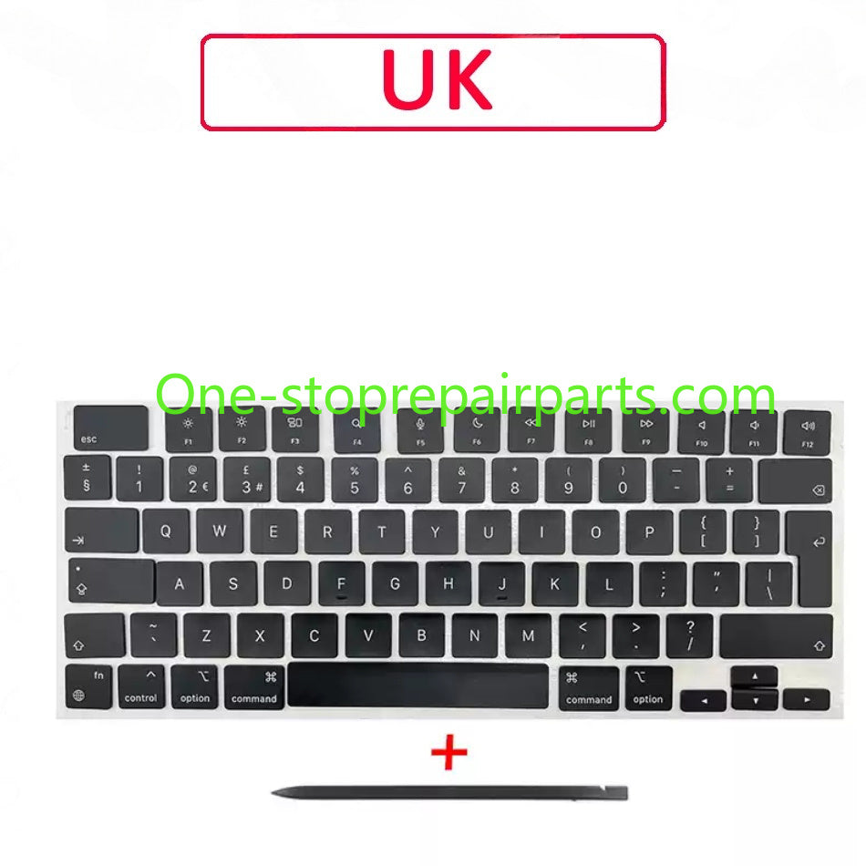 Laptop A2681A3113 A2941 A3114 Keys Keycaps for Macbook Air M2 M3 Retina 13.6" 15.3" Key Cap Keyboard Repair Black Blue Macbook repair parts
