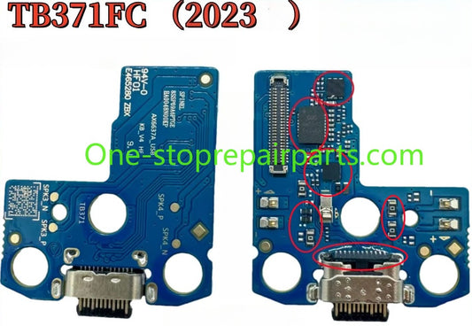 USB Charging Port Connector Plug Jack Charge Dock Board Flex Cable For Xiaoxin Pad Pro 12.7  Tab Pad Pro 12.7" 2023 TB371FC motherboard lcd repair