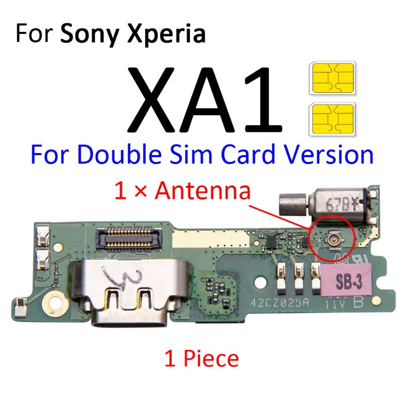 USB Charging Port Dock Plug Charger Board Flex Cable For Sony Xperia XA2 XA1 XZ3 XZ2 XZ1 XZS XZ Premium Compact Ultra Plus Sony phone repair parts