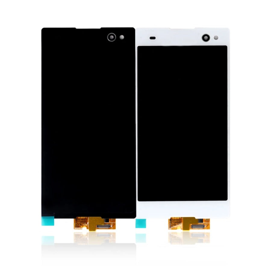 5.5" Original For Sony Xperia C3 D2533 D2502 LCD Display Screen With Touch Sensor Digitizer Assembly For Sony C3 LCD With Frame Sony phone repair parts
