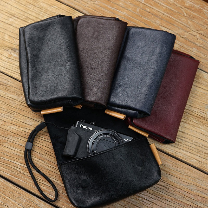 Camera Micro Card Camera Storage Bag Storage Bag Sony RX100 Black Card ccd Ricoh GR23 Panasonic LX Digital camera accessories