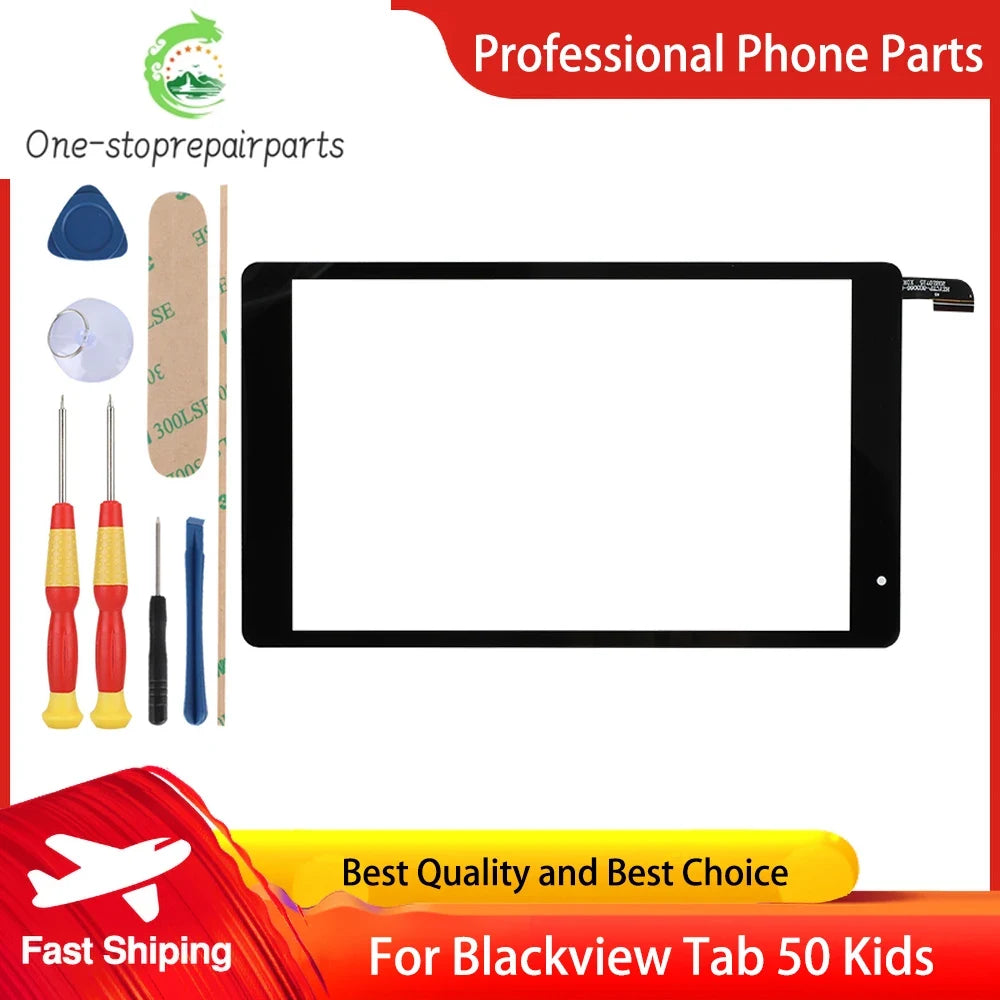 For Blackview Tab 5 Tab 50 WIFI Tab 50 Kids LCD Display Touch Screen Digitizer With Frame Assembly Replacement Free Tools Blackview phone repair parts