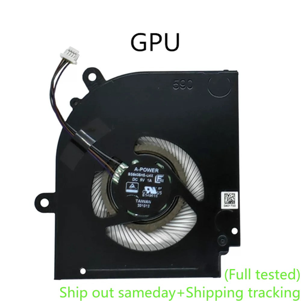 CPU GPU Cooler Cooling Fan Heatsink For MSI Stealth 15M MS-1562 MS-1563 BS5405HS-U4W BS5405HS-U4X 5V Fan Module