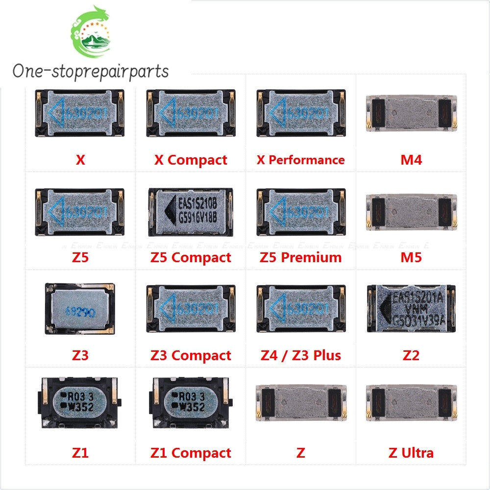 Top Front Earpiece Ear piece Speaker For Sony Xperia Z5 Premium Z4 Z3 Z2 Z1 Z Ultra M5 M4 X Compact Performance Sony phone repair parts